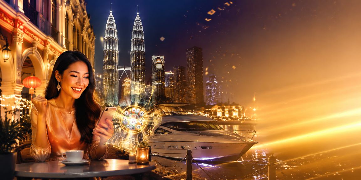 Suasana loteri Kuala Lumpur dengan nuansa budaya Malaysia tempatan
