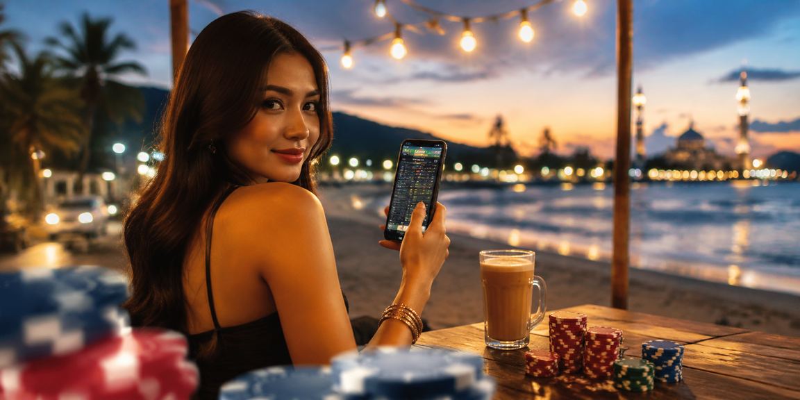 Pengguna Malaysia mengakses platform 80300 dengan keselamatan data yang terjamin pada telefon pintar